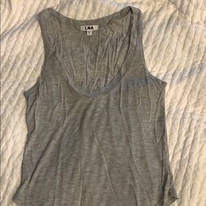 Never worn XS LNA grey tank top